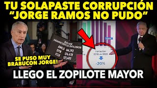 LLEGA ZOPILOTE A MAÑANERA ¡AMLO LE SACO SUS TRAPOS DE FRENTE! JORGE RAMOS HUMILLADO