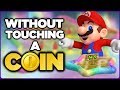 Is it possible to beat World 9 in New Super Mario Bros. Wii without touching a single coin?