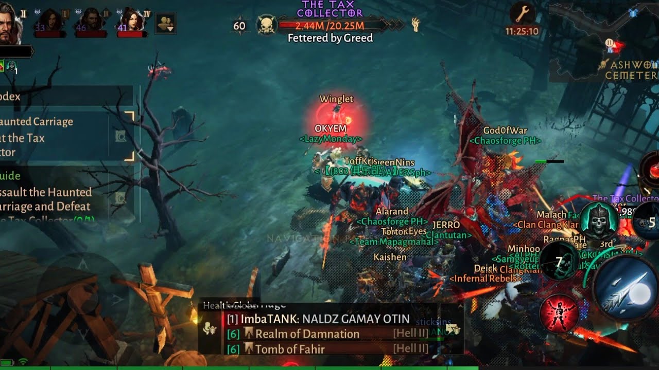 69. Haunted Carriage & The Tax Collector. - Necromancer Diablo Immortal