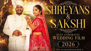 SHREYANS & SAKSHI BEST CINEMATIC WEDDING FILM 2026  || THE LUCKNOWGRAPHER II +91-7843817595 ll