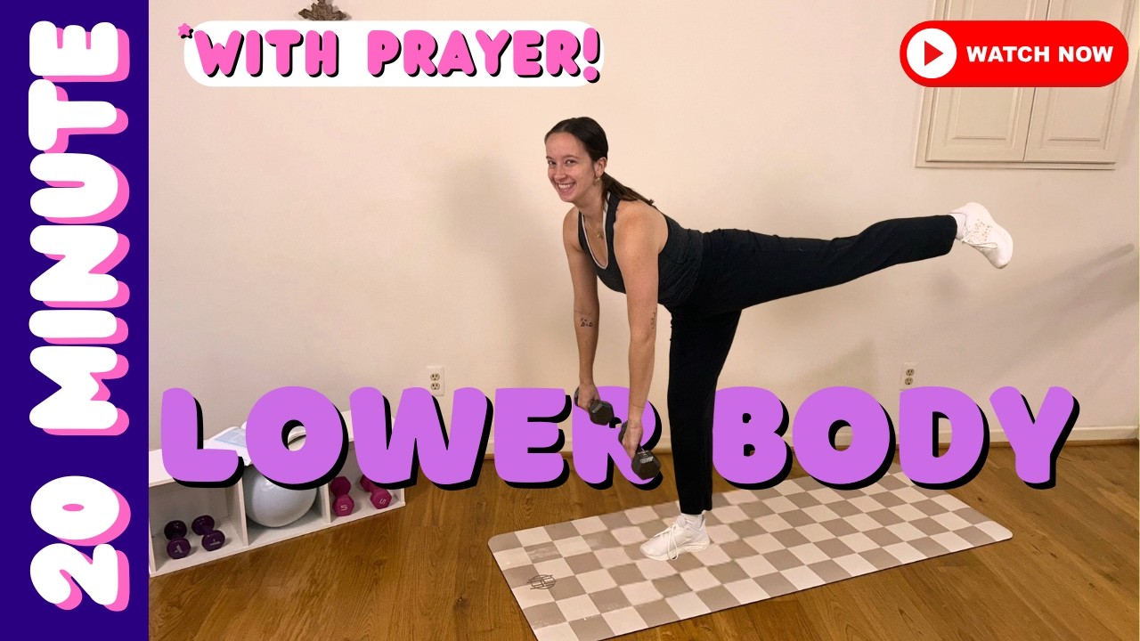 20 Min Lower Body w/ Weights - MarLEAN into Lent Series