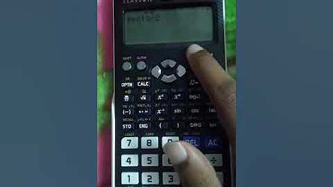 QR Code on calculator