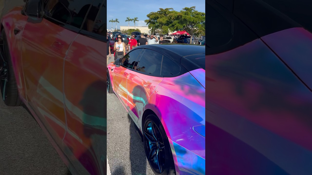 Chrome Iridescent Tesla 