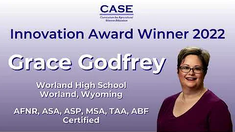 CASE Innovation Award Winner 2022 - Grace Godfrey