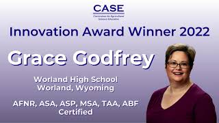 CASE Innovation Award Winner 2022 - Grace Godfrey