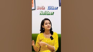 " Both " " Either " & " Neither " #grammar #viral  #english #vocabulary #englishspeaking