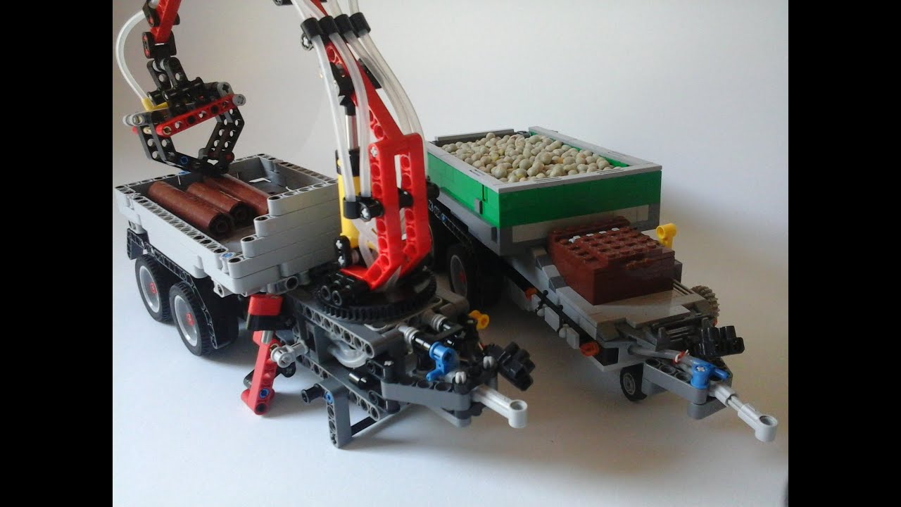 Lego Technic Anhänger Moc Youtube