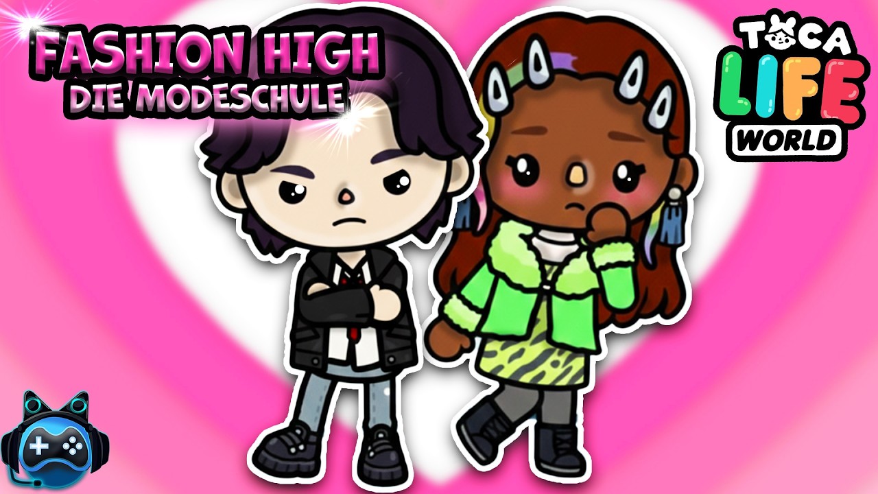 DER NEUE SCHÜLER 👨🏻‍🦱😲 FASHION HIGH - DIE MODESCHULE 👗🏫 Toca Boca Story Deutsch