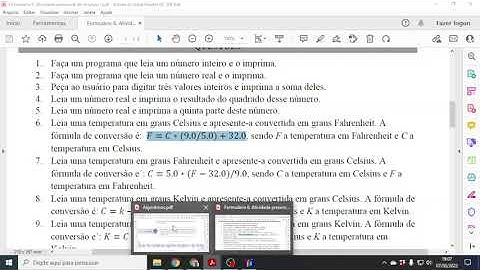 Algoritmo I - Aula 03 - Desenvolvendo algoritmos em Visualg