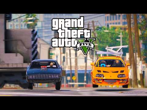 Fast and Furious Supra vs Charger (Final Scene) GTA 5