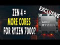 Zen 4 - MORE CORES For Ryzen 7000? | AM5 Core Count & APU Goals