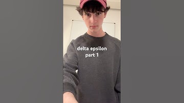 delta epsilon definition of a limit (part 1). wish i learned this in high school #math