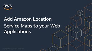 Add Amazon Location Service Maps to your Web Applications screenshot 3