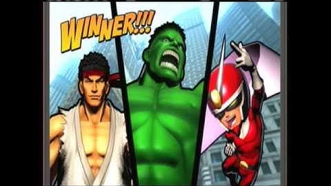 Ultimate Marvel Vs. Capcom 3 Arcade Mode (VERY HARD) (Ryu, Viewtiful Joe, Hulk) Part 1
