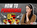 How to Pronounce Porsche in AMERICAN English⁉️ #SHORTS