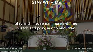 Download Lagu Stay With Me Taize Response MP3
