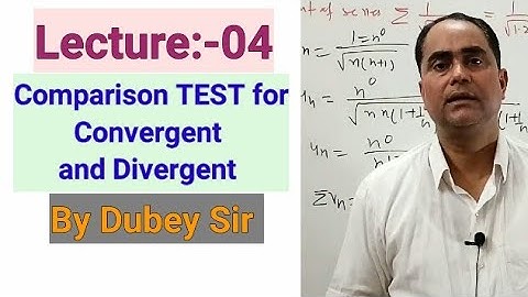 #ComparisonTestOfConvergenceAndDivergence#InfiniteSeriesOfPositiveTerms#DkMathTutorial#DubeySir
