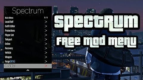 SPECTRUM Free GTA 1.53 Mod Menu - Cayo Perico Update - Money & RP drop - Undetected - Free Download
