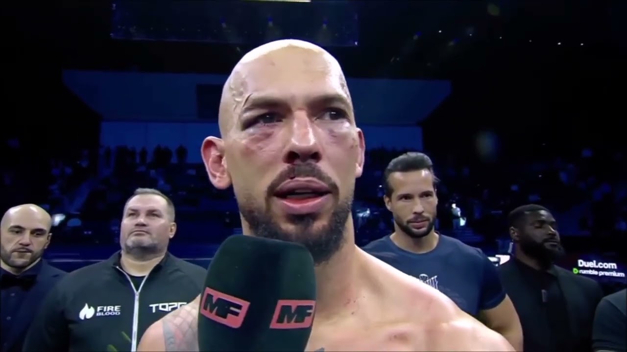 Andrew tate backpedaling after losing his fight with Chase DeMoor