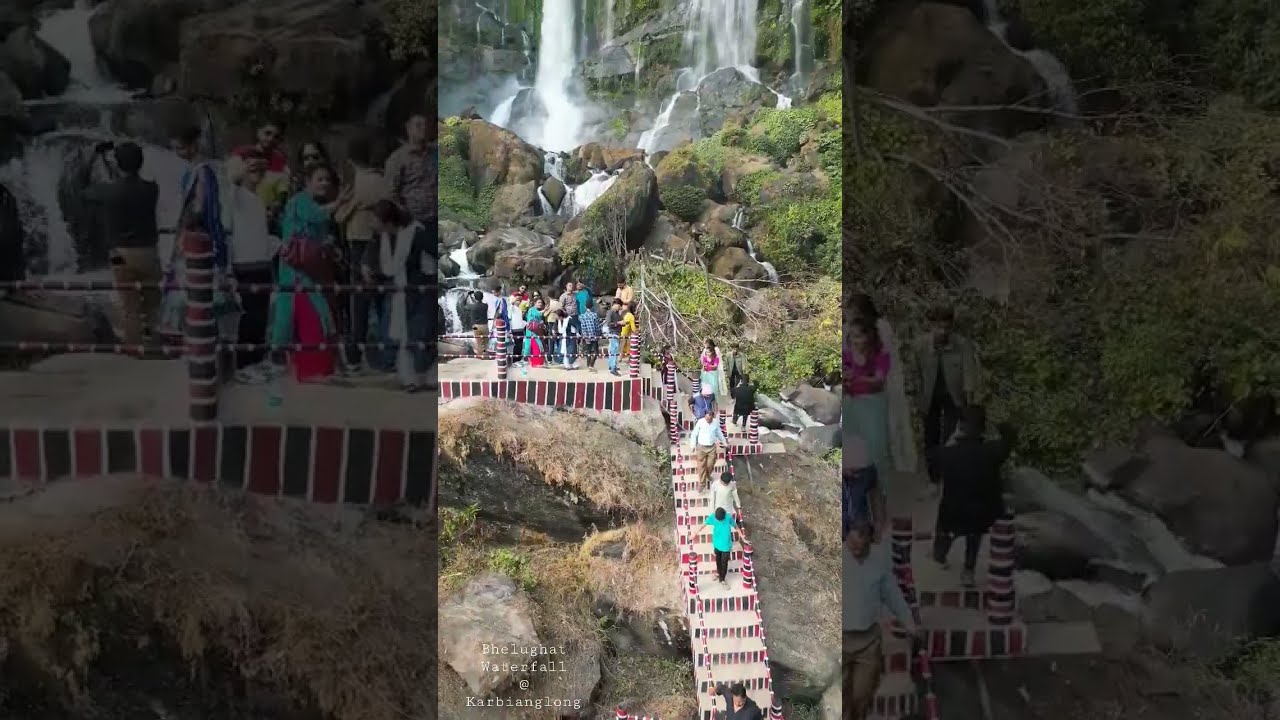 Dikrutpi Waterfall Paklongkam   karbianglong Assam  bhelughat  waterfall  picnicplaces