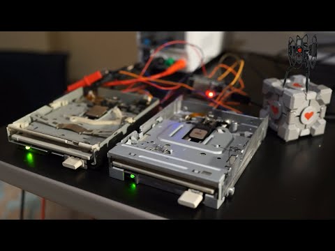 Portal 2: Cara Mia Addio on Floppy Drives