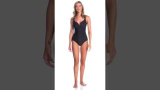 Miraclesuit Stunning Sweethearts Wraptress One Piece Swimsuit | SwimOutlet.com