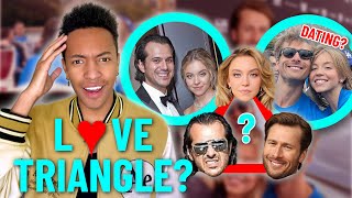 The celebrity love triangle taking over the internet! *messy*