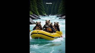 Group Rafting With Craziness