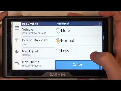 How To Adjust Map Details on Garmin Drive 61?