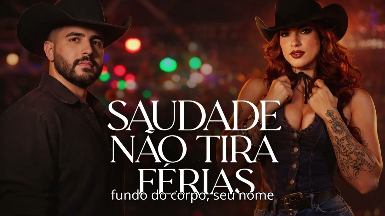 saudade não tira ferias