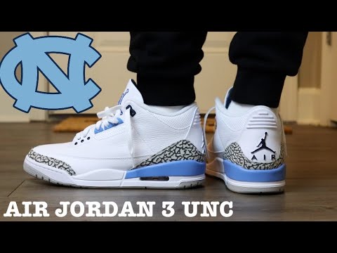 Early Review And On Feet Ofthe Air Jordan 3 Unc These Will Sell Out Youtube