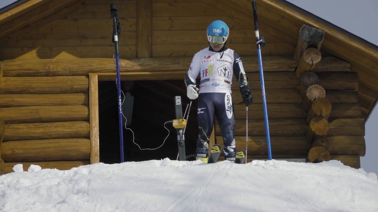 Alpine ski Training drone shot YouTube