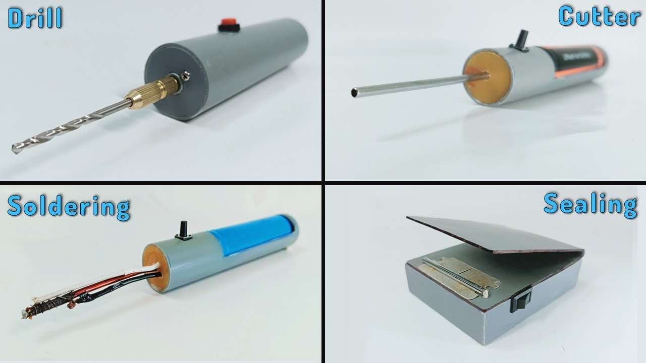 How To Make Useful Gadgets From Broken Hair Dryer And PVC Pipe YouTube