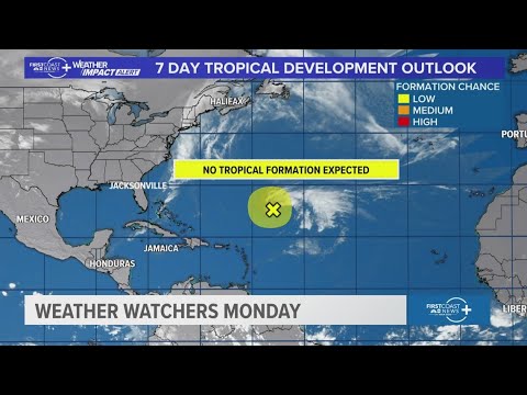 National Hurricane Center identifies area of disturbance in Atlantic ...