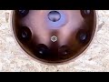 Ovo handpan  aeolian c ember steel