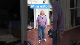 Mi abuela es más fuerte que vos? #pablopizzurno #highfitness