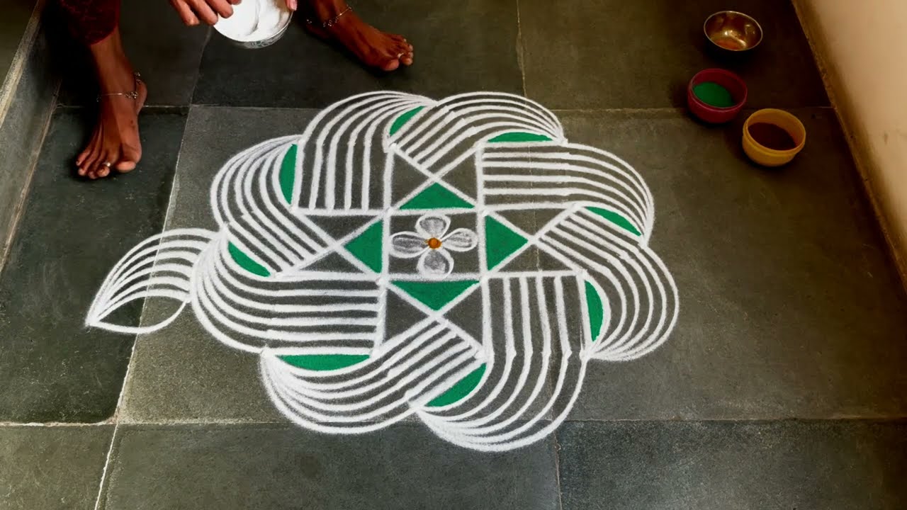 margazhi madham padikolam designs| Simple muggulu designs| easy rangoli designs| Beginners kolam