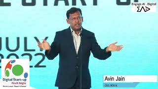 Digital Startup Pitch Night | BDB.AI Pitch | Best Pitch Ever by an Analytics Company CEO
