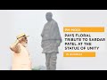 PM Modi pays floral tribute to Sardar Patel at the Statue of Unity in Gujarat