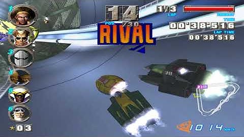 F-Zero GX LongPlay Part 4 Full Emerald Cup GAME OVER! 4K UHD 60Fps (Dolphin Emulator)