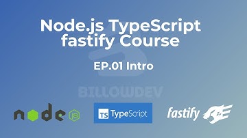 Node js TypeScript Fastify 01 Intro