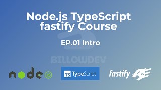 Node js TypeScript Fastify 01 Intro