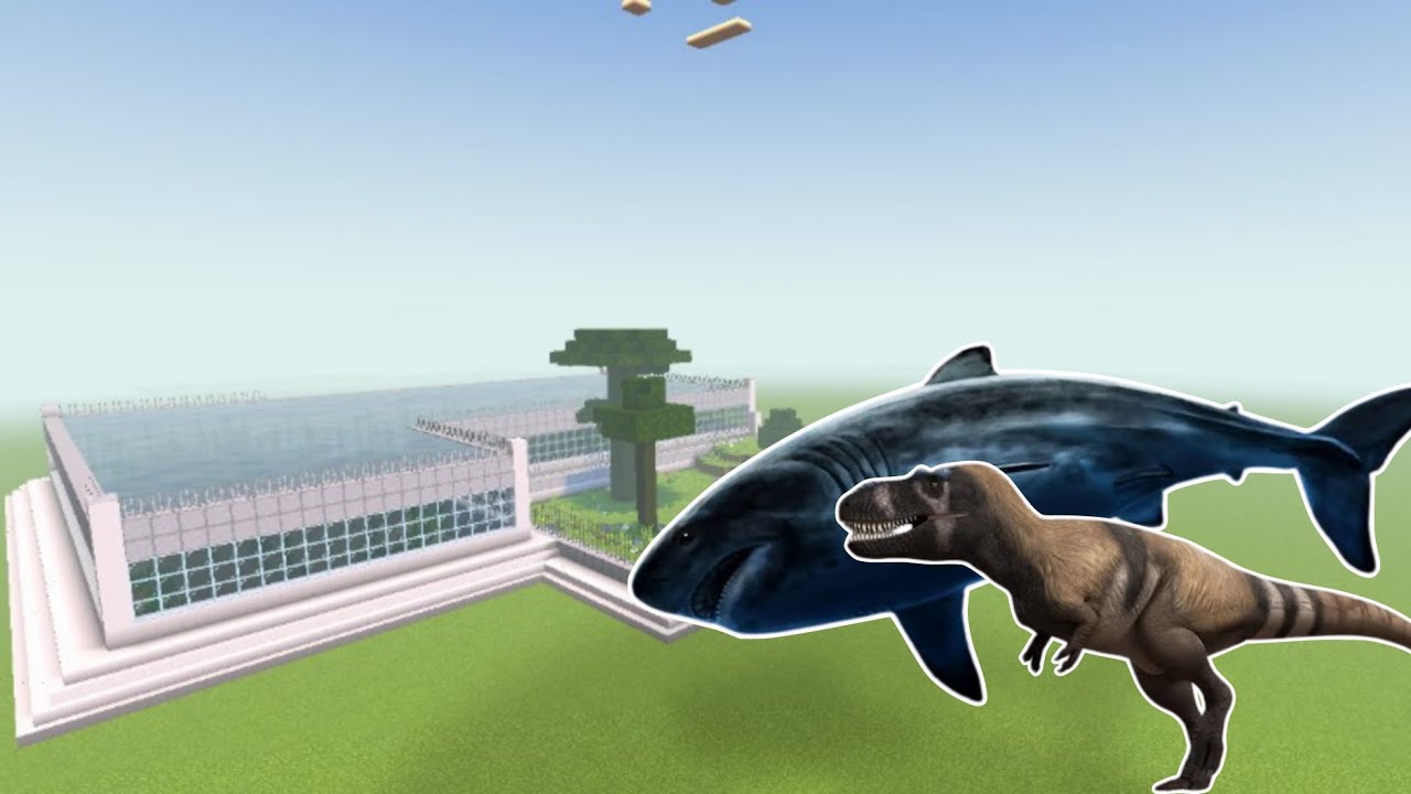 Minecraft Basilosaurus speedbuild kandang daspletosaurus dan cretodus di minecraft # ...