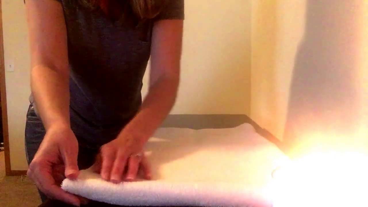 **Relaxing Towel Folding - ASMR for Sleep**