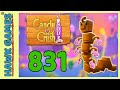 Candy Crush Soda Saga Level 831 Chocolate mode 3 Stars 