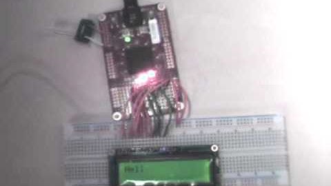 XMOS LED and LCD screen