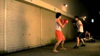 マスボクシング20100809タツヤV.S.木下君_2