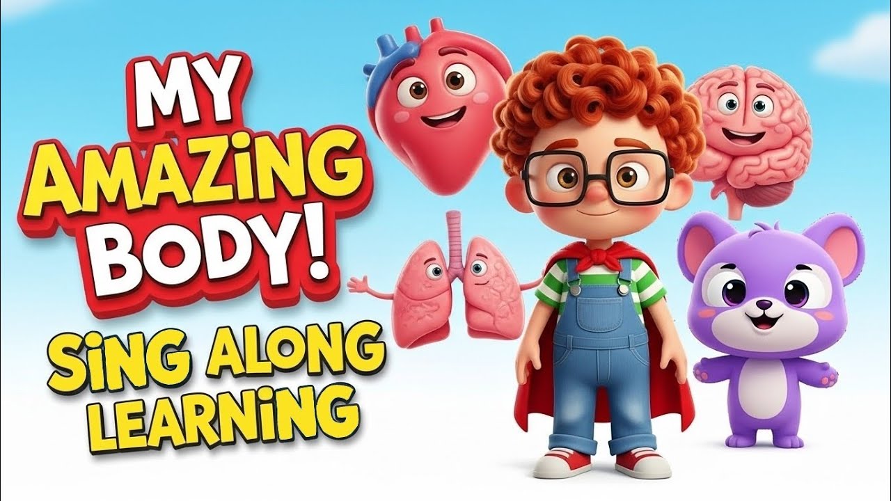 My Amazing Body - Sing Along Learning [ Preschool Early Education]