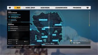 See the Entire Just Cause 3 Map from One Spot