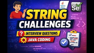 👉 String Manipulation Challenges in Java | Interview Coding Questions